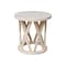 International Concepts Round Ceylon End Table, 24 in W, 24 in L, 24 in H, Wood, Unfinished OT-46ER - alternate 4